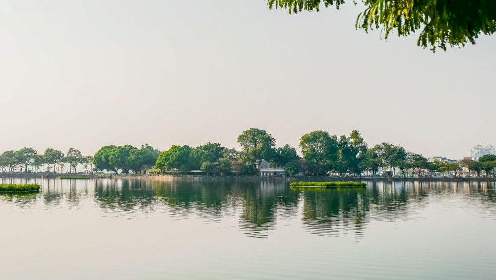Truc Bach Lake provide stunning views of the water